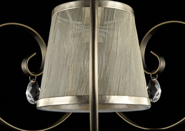 Настенный светильник (бра) 1*E14 40Вт Бронза IP20 Simone FR2020-WL-01-BZ Freya