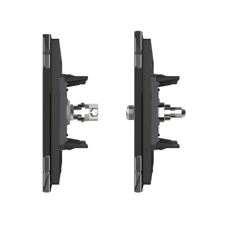 Розетка ТВ/Спутниковая SAT Черная Livolo