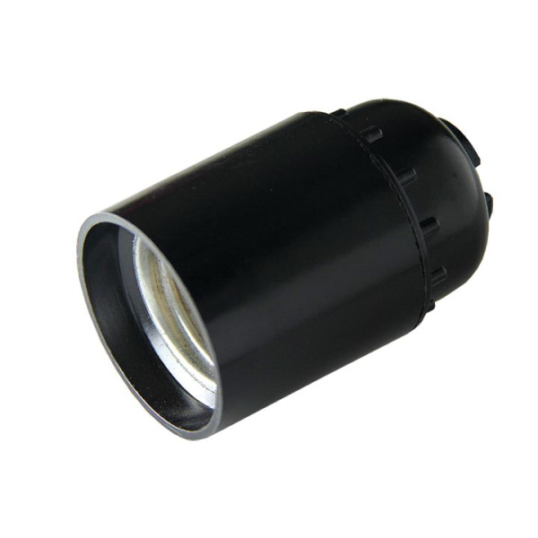 Патрон карболитовый подвесной Е27 черн, без наклейки PROxima EKF