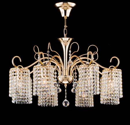 Люстра 8*E14 40Вт Золото IP20 Leona FR1127-PL-08-G Freya