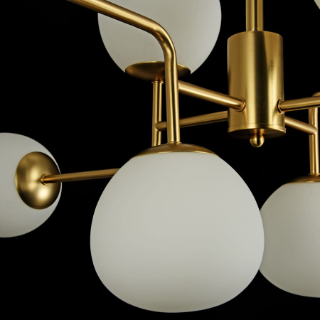 Люстра 8*E14 40Вт Латунь IP20 Erich MOD221-PL-08-G Maytoni