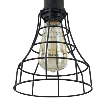 Подвесной светильник 1*E27 60Вт Черный IP20 Denver T449-PL-01-B Maytoni