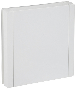 FORTE&PIANO Розетка 1-местная с заземлением с защитными шторками и крышкой безвинтовое крепление 16А IP44 FP219 белый IEK