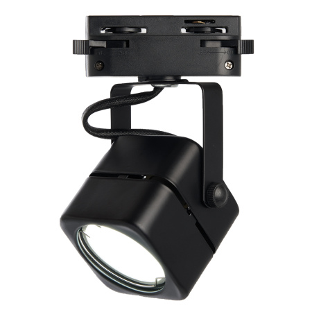 Светильник Feron AL190 трековый однофазный на шинопровод под лампу GU10, черный
