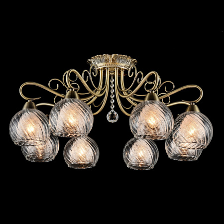 Потолочный светильник 8*E14 40Вт Бронза IP20 Nella FR2662-PL-08-BZ Freya