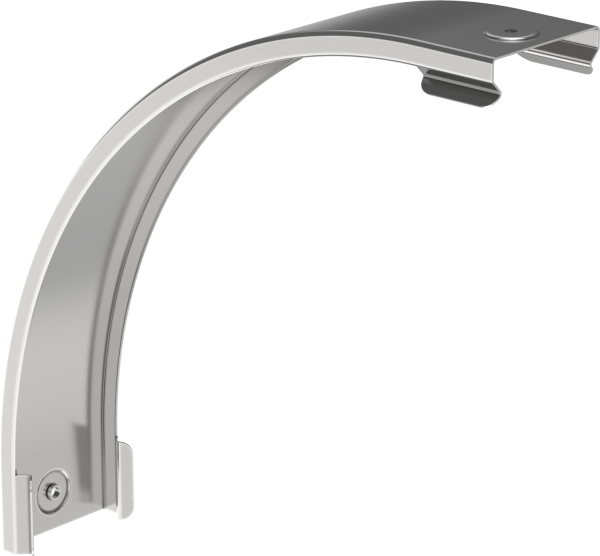 Крышка поворота плавного 90град вертикального внешнего (тип В20) ESCA 80мм IEK