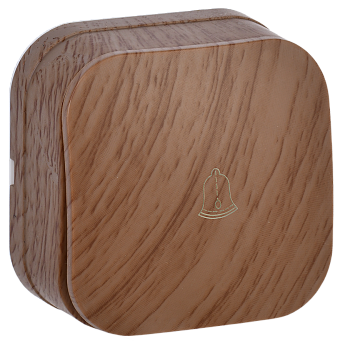 Выключатель 1-клавишный ОУ самовозвратный ВСс20-1-0-ХД 10А GLORY дуб IEK