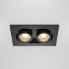 Встраиваемый светильник LED 20Вт Черный IP20 Downlight DL045-02-10W3K-B Technical Maytoni