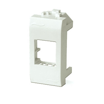 Адаптер для информационных разъемов SIEMON, слоновая кость, 1мод. DKC