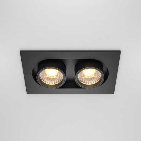 Встраиваемый светильник LED 20Вт Черный IP20 Downlight DL045-02-10W3K-B Technical Maytoni