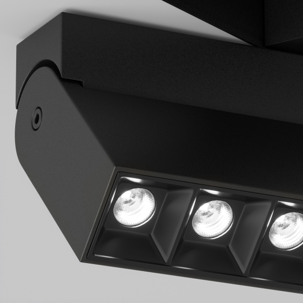 Трековый светильник LED 20Вт Черный IP20 Magnetic track system Gravity TR077-2-20W4K-B Technical Maytoni