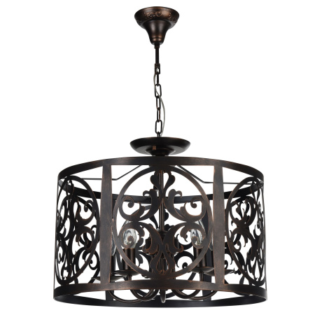 Подвесной светильник 5*E14 60Вт Коричневый IP20 Rustika H899-05-R Maytoni