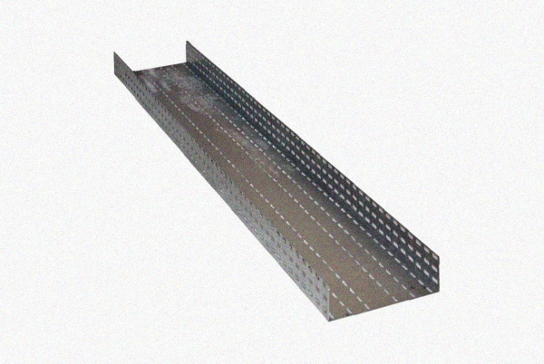 Лоток перфорированный ЛМ 200х50х3000 УТ1,5, оцинкованный лист, S0,8
