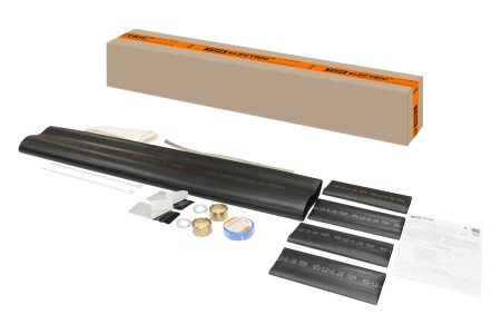 Муфта кабельная термоусаживаемая соединительная 150-240 кв.мм, 1кВ, ПВХ/СПЭ с броней, с соединителям