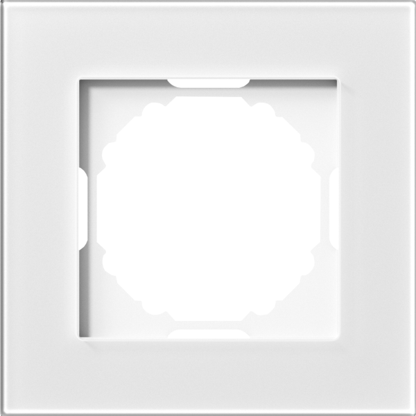 Donel A07 Natural Белое стекло рамка 1-я, серия DB