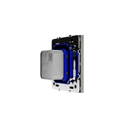 Розетка телевизионная встраиваемая Voltum S70 оконечная TV+SAT, (кашемир)