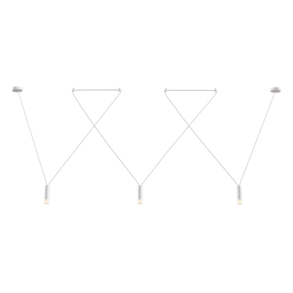 Подвесной светильник 3*G9 6Вт Белый IP20 Davida MOD035PL-03W Technical