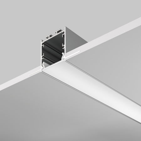 Алюминиевый профиль скрытого монтажа 71x35 Серебро (ALM-7135-S-2M) Technical Maytoni