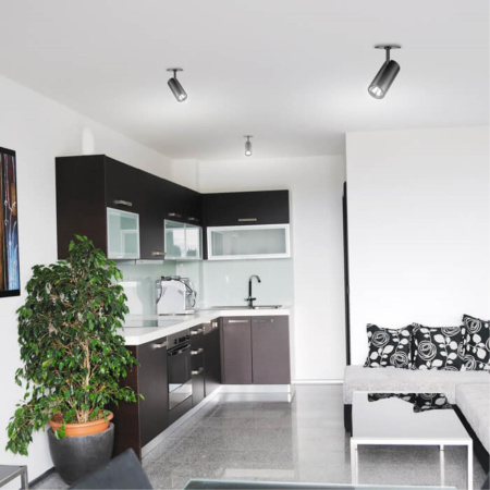 Встр.св-к IP20 LED 4000K 15W 160-265V SELENE черный NOVOTECH