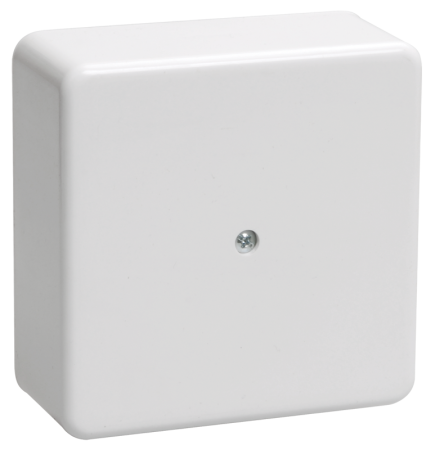 Коробка распаячная КМ для открытой проводки 75х75х28мм белая IEK