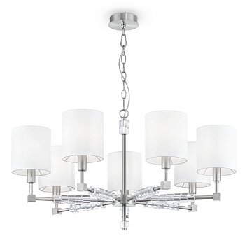 Люстра 7*E14 40Вт Никель IP20 Cube MOD011PL-07N Maytoni