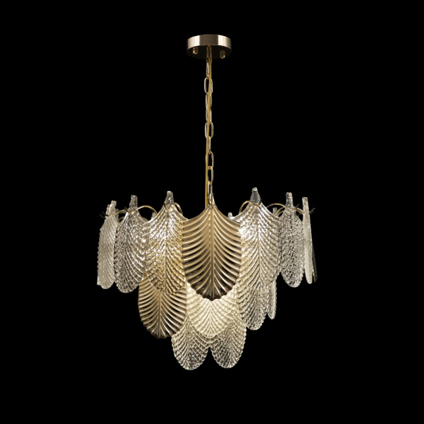 Люстра 7*E14 60Вт Золото IP20 Hloya FR5143PL-07G Freya