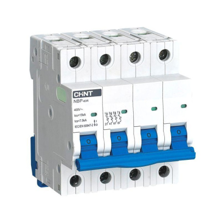 Выключатель автоматический ВА МОД NBP-63R 4П 32А 15кА 8In CHINT