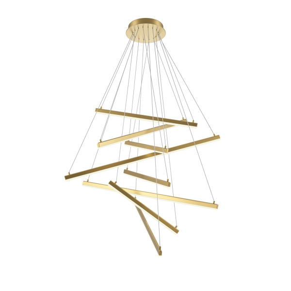 Подвесной светильник LED 90Вт Золото IP20 Line MOD016PL-L96GK Maytoni