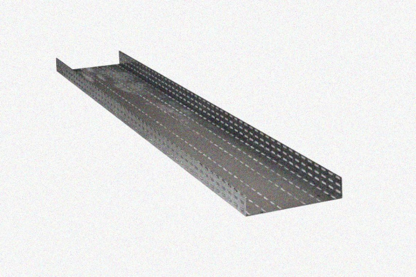 Лоток глухой ЛМГ 400х150х3000 УТ1,5, оцинкованный лист, S1,5