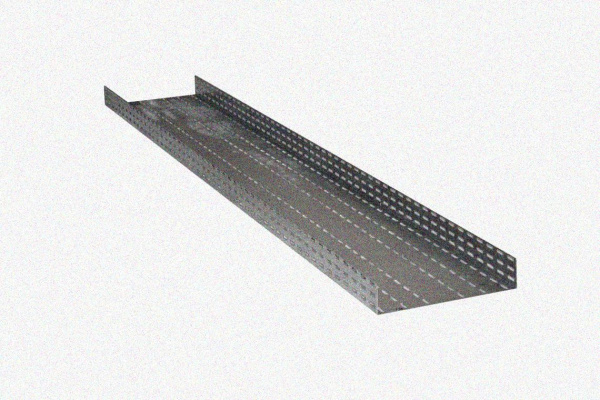 Лоток глухой ЛМГ 300х80х3000 УТ1,5, оцинкованный лист, S0,8