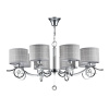 Люстра 8*E14 40Вт Хром IP20 Bertrand FR5906-PL-08-CH Freya