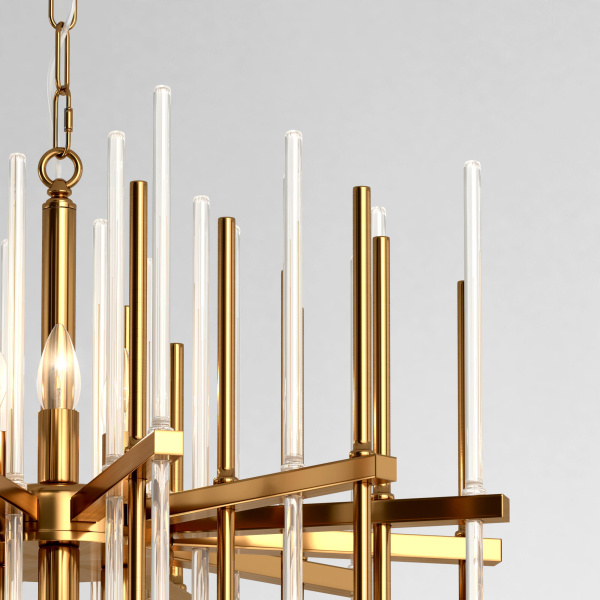 Умный подвесной светильник 6*E14 60Вт латунь IP20 Allure (356/6 латунь) Bogate's