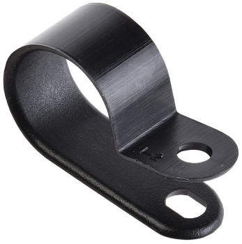 Скоба крепежная 16мм нейлоновая черная (50шт) IEK Скоба крепежная 16мм нейлоновая черная (50шт) IEK