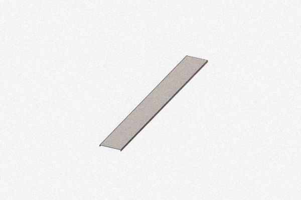 Крышка лотка КЛ 150 У3, окрашенная, S1,5