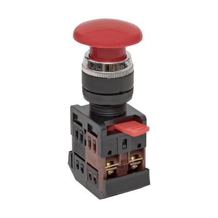 Кнопка AEA-22 красная NO+NC Грибок PROxima EKF