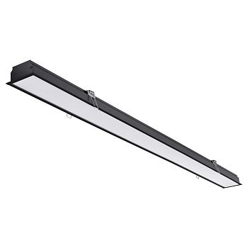 Встр.св/д св-к IP20 LED 4000K 48W 220V ITER черный NOVOTECH