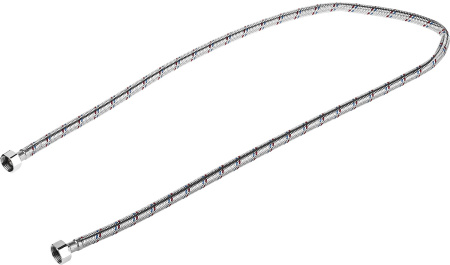 Подводка гибкая для воды, оплетка из нержавеющей стали, г/г 1/2" - 1,2м ЗУБР Подводка гибкая для воды, оплетка из нержавеющей стали, г/г 1/2" - 1,2м ЗУБР