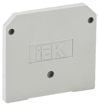 Заглушка для ЗНИ-35мм2 (JXB125A) серая IEK