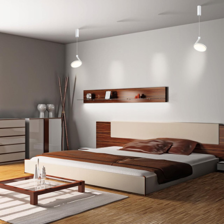 Св-к накл.,длина провода 1м IP20 LED 4000K 18W 85-265V HAT белый NOVOTECH