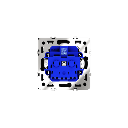 Розетка встраиваемая Voltum S70 с заземлением и защитными шторками, 16А, (графит)