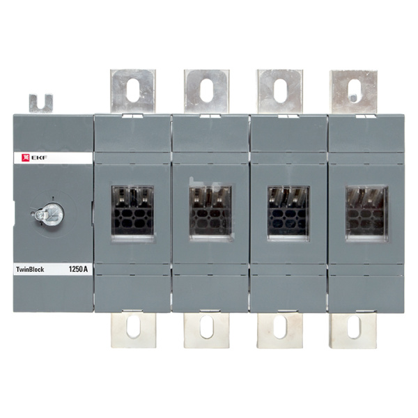 Рубильник 1250A 4П без рукоятки управления TwinBlock EKF