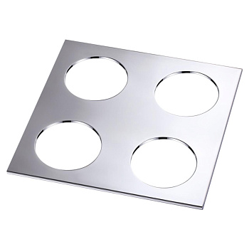 Рамка декор.к арт.357585-357587,357589,357909-357910,37063 METIS хром J NOVOTECH