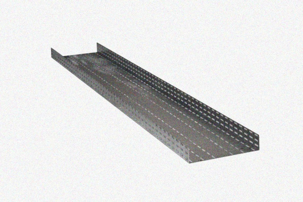Лоток глухой ЛМГ 400х50х2000 УТ1,5, оцинкованный лист S1,0