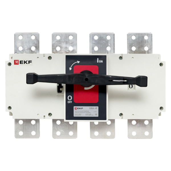 Рубильник-выключатель 1250A 4П c рукояткой управления для прямой установки PowerSwitch EKF