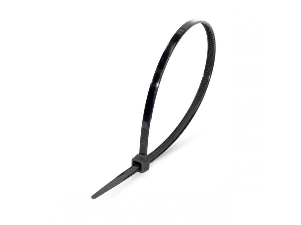 Хомут нейлоновый НСС "EasyFix" 4,0х300 черный (100шт) Fortisflex