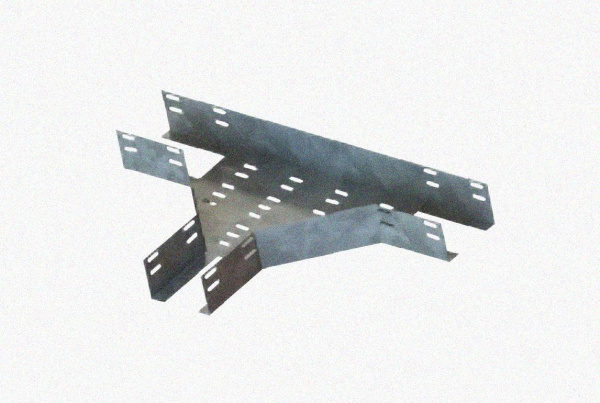 Лоток тройниковый перфорированный ОТ 150х150 УТ1,5, оцинкованный лист S1,5