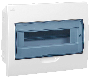 Корпус пластиковый ЩРВ-П-12 IP41 белый KREPTA 3 IEK