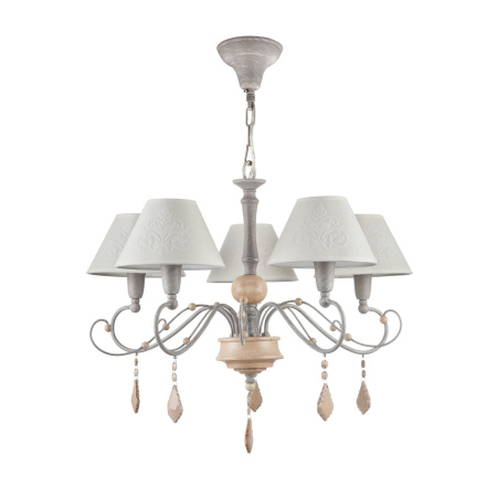Люстра 5*E14 40Вт Серый IP20 Elegant 17 ARM132-PL-05-GR Maytoni