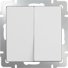 Встраиваемые механизмы Выключатель СУ 2-кл. (проходн.) 10А Белый IP20 Werkel