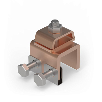 Фальцевый зажим увеличенного размера, медь DKC